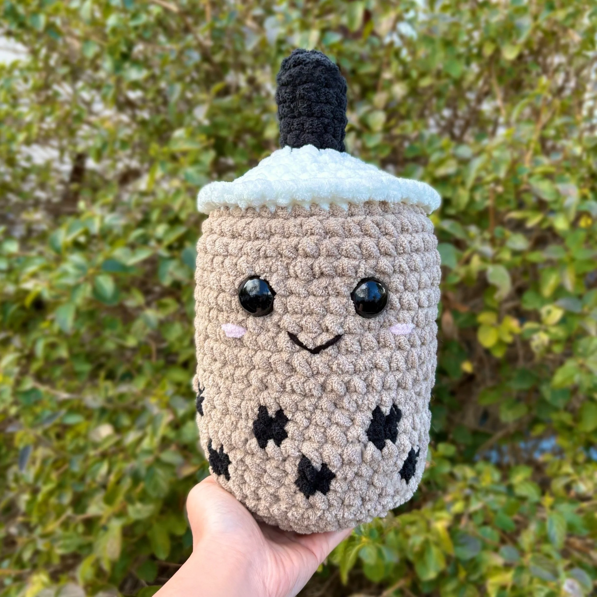あみぐるみ Tea No-Sew Crochet Boba Tea Pattern - Free Amigurumi Pattern — The